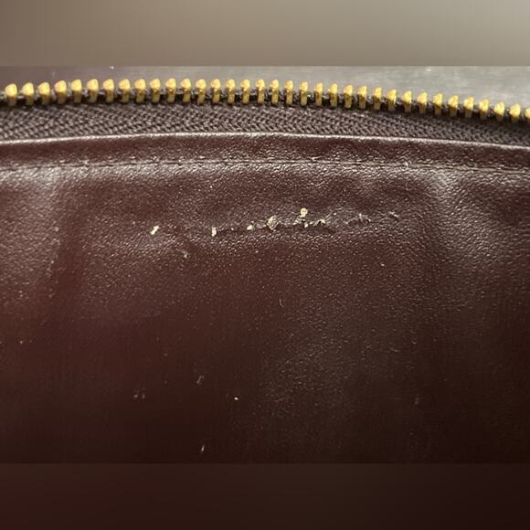 Louis Vuitton Amarante Vernis Monogram Sarah Long Wallet Burgundy Patent - Picture 13 of 16